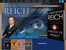 Tablet Screenshot of christopherreich.com